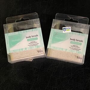 Daylogic Compostable Vegan Bristle Body Brush 2pk